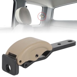 RACBOX Rear Quarter Window Latch Compatible with 2001-2004 Tacoma 1997-2004 Hilux, Replaces 62910-35032 (Beige)