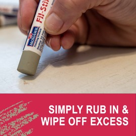 MOHAWK Finishing Products Fill Stick (Fil-Stik) Putty Stick for Wood Repair (Sandstone)- Rub On Semi-Soft Wax Filler Stick