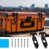 Mudder Flexible Rubber Draw Latch T Handle Hasp Rubber Draw