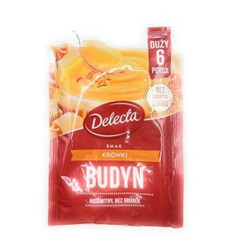 Delecta hot pudding Budyn KROWKA 3pc/18 portions Made in Poland