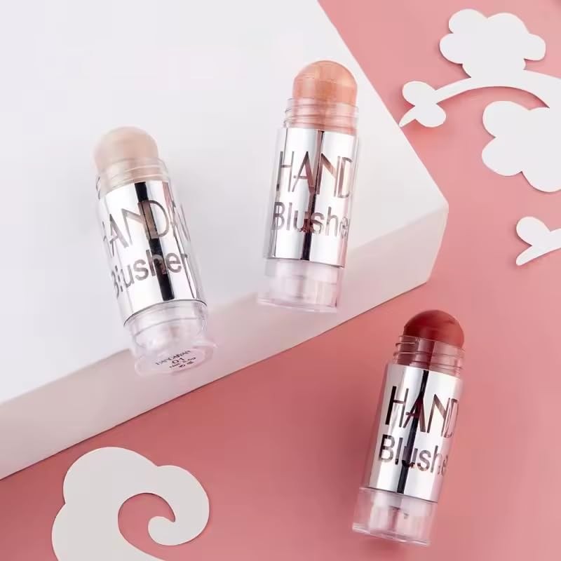 Cheek Stick Blush Contour Stick with High Pigment Hydrating Long