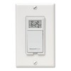 Honeywell Home RPLS730B1000 7-Day Programmable Light Switch Timer, White