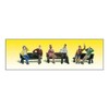 Woodland Scenics People on Benches HO Scale