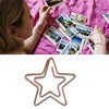 100Pcs Cute Paper Clips Retro Christmas Style Exquisite Color Wide