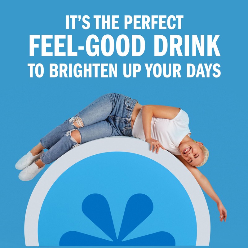 IZZE Sparkling Water Juice Beverage Blend, Apple, No Sugar Added,