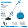 EARTHCRAFT 18.5 GPM Suction Pool Vacuum for Above Ground Pool,Hot