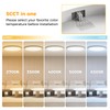 6 Pack 12inch Flush Mount LED Ceiling Light,2700K-6500K 5 Color