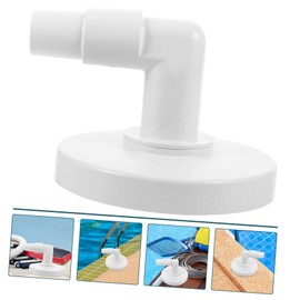 Sosoport Pool Vacuum Plate for Skimmer Replacement Vacuum Plate Adapter Easy Install Sturdy Plastic Fits Pool Skimmers