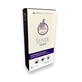 SENSE Soap. By Gano Exel Sensitive Skin and is Enriched with Ganoderma lucidum, Vitamin E and other Minerals that Revitalize the entire Body. 2 x100g (3.52oz)