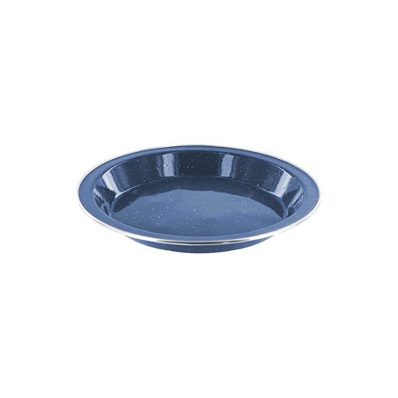 Highlander Deluxe Enamel Plate Camping - Navy