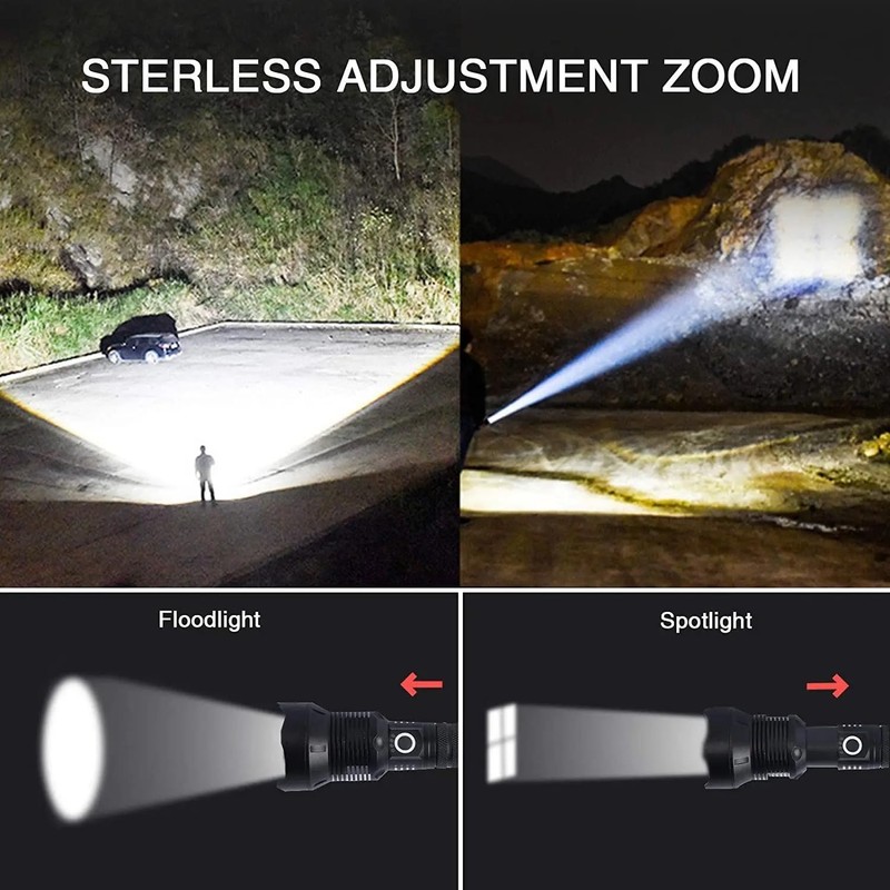 Bell Rechargeable LED Flashlight High Powerful Lumens Waterproof Flash Torch