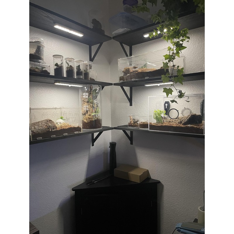 SZOKLED Under Cabinet Lighting Rechargeable 48-LED Wireless Under Cabinet Lights