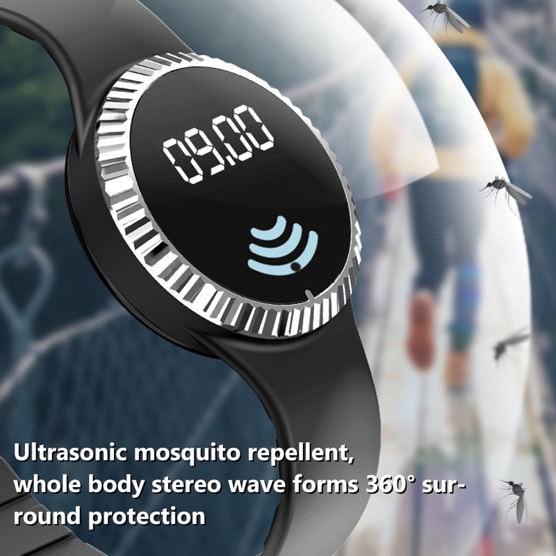 Ultrasonic Mosquito Repellent Bracelet Electronic Mosquito Band Repellent Bracelets Insect