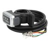 6 Wire Thumb Throttle with ON/OFF Switch Battery Indicator 22mm