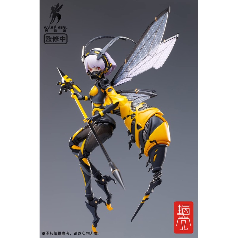 SNAIL SHELL BEE-03W Wasp Girl 1/12 Scale Action Figure