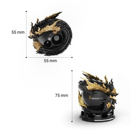 Xencelabs Limited Edition Dragon Pen Holders for 3 Button Pen, Thin Pen, and Other Digital Pens – Year of the Dragon 2024, Black