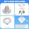 JTT Pool Lights for Inground Pool-LED Pool Light Bulb for