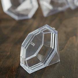 Factory Direct Craft Clear Acrylic Diamond Bath Bomb Molds | 12 Holders