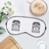 'Art Deco Roses' Sleep/Travel Eye Mask (EY00025049)