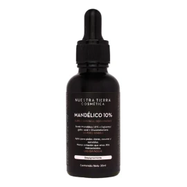 Suero Aclarante Ácido Mandélico 10% Mas Gluconolactona Para Manchas Y Todo Tipo de Piel Nuestra Tierra Cosmética