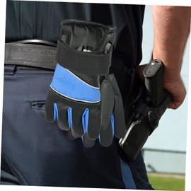 Housoutil Watch Strap 2pcs Glove Storage Buckle Leather Gloves Work Multifunction Oxford Cloth