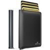 GRATIA Slim Wallet for Men - RFID Blocking, Minimalist Men