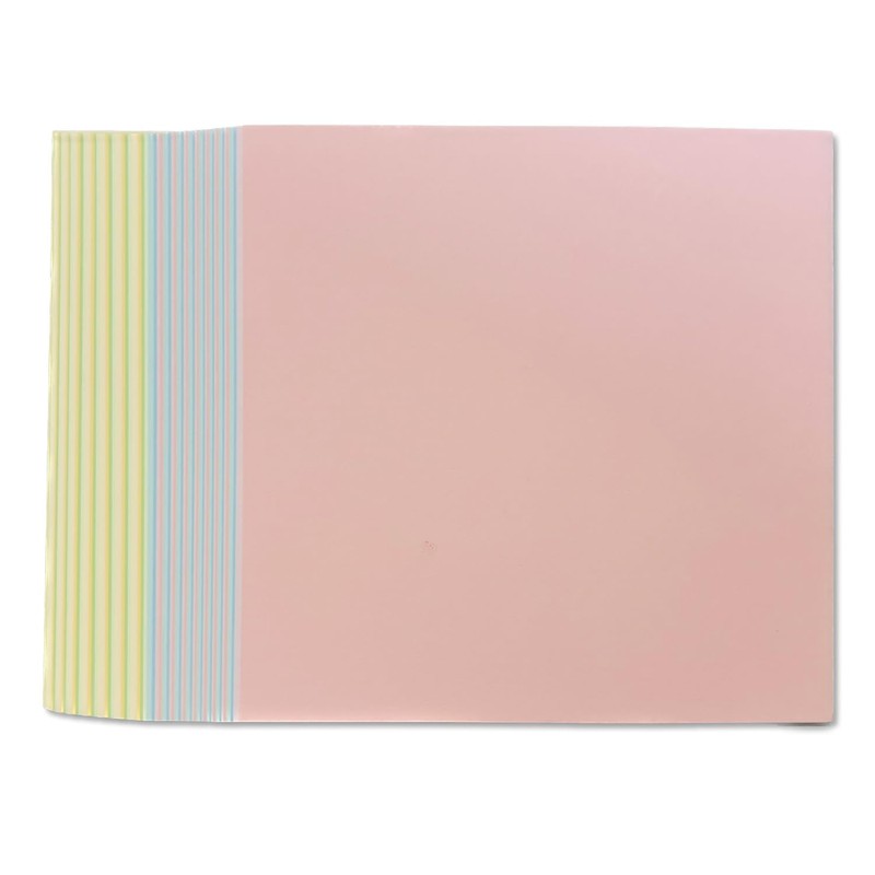 10 Pastel Colors Origami Paper 80 Sheets, 6 inches Square,