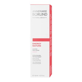 ANNEMARIE BÖRLIND ENERGYNATURE SYSTEM Pre-Ageing Refreshing Cleansing Gel (125 ml) - For Normal to Dry Skin - Gentle Cleansing for Face, Neck and Décolleté - Removes Make-Up - Vegan