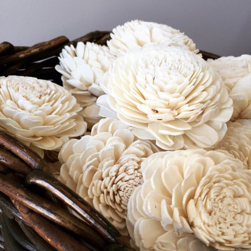 Eco Flower Sola Wood Flowers - One Dozen Wholesale