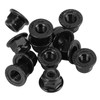 Pack of 12 RC Lock Nuts, 1/10 Tyres, 4 mm