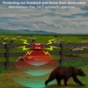 SENKEFEI SS Solar-Outdoor Motion Sensor Alarm - 130db motion detector