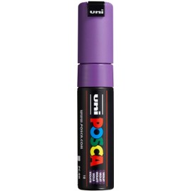 Posca Marker 8K in Violet, Posca Pens for Art Supplies, School Supplies, Rock Art, Fabric Paint, Fabric Markers, Paint Pen, Art Markers, Posca Paint Markers