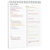 DOURA 24 Hour Daily Planner - Daily Schedule Notepad With