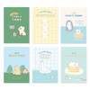 Monolike A5 Story Town Afternoon B Notebook 6 Types, A5