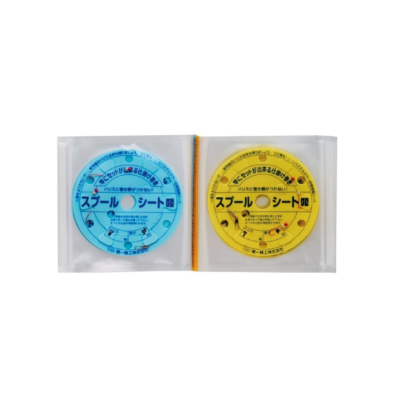 Daiichi Seiko 04221 Fucacel Spool Sheet with Zip Case, Large,