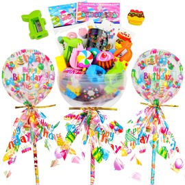 Classroom Birthday Gifts 24 Pack, Giant Lollipop Stationery Birthday Gifts
