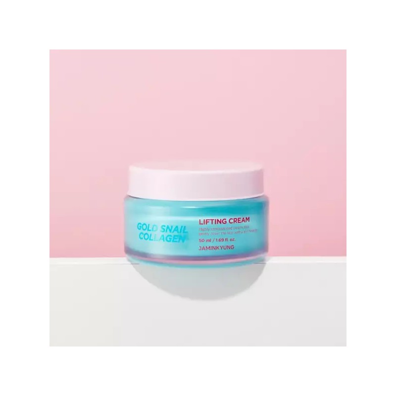 Jaminkyung 자민경 골드 스네일 저분자 콜라겐 리프팅 크림 50ml Jamin