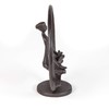 Danya B. Meditation Circle Cast Iron Sculpture | Contemporary Metal