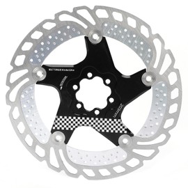 LeBycle Bicycle Brake Cooling Disc Floating Ice Rotor for MTB Bike 203mm Cool Down RotorBlack