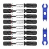 Usngsny 16 PCS Solar Panel Connectors, Male/Female IP67 Waterproof 1000V
