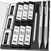 Four Candies 2PCS Metal Mechanical Pencils Set with Case, 0.5mm