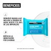 Neutrogena Toallitas limpiadoras Hydro Boost Ácido Hialurónico 25 pzs