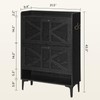 MAHANCRIS Shoe Storage Cabinet, Shoe Organizer with 2 Flip Drawers,
