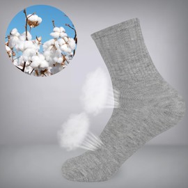 srclo Womens Crew Socks Soft Breathable Teen Girls Casual Leisure Cotton Sock 6 Pairs