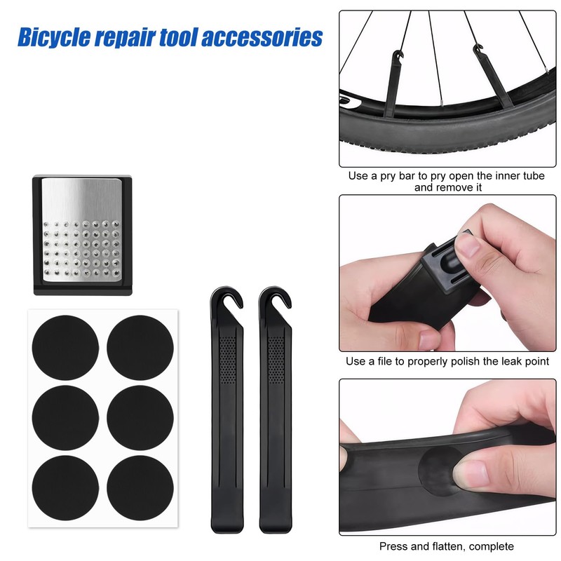 oumuik Bicycle Repair Kit Bicycle Accessories 16-in-1 Bicycle Tool, Multi-Tool