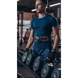 Faja Pesas Crossfit Gym Faja Cinturon Trabajo Faja De Piel