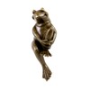 Vienna Bronze Sculpture - Funny Animal Character - Sitting Frog