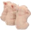 Nemesis Now Three Wise Pigs Figurine 11cm Pink