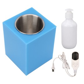 Massage Oil Heater Machine Adjustable 9 Temperature Control Timer Cream Lotion Bottle Warmer