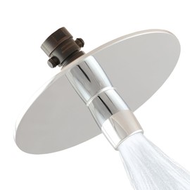 High Sierra Showerheads® - NEW Gen 3 'Reflections' All Metal High Efficiency Shower Head & Self-Heating Fogless Mirror - 1.25 GPM - Oil Rubbed Bronze Finish